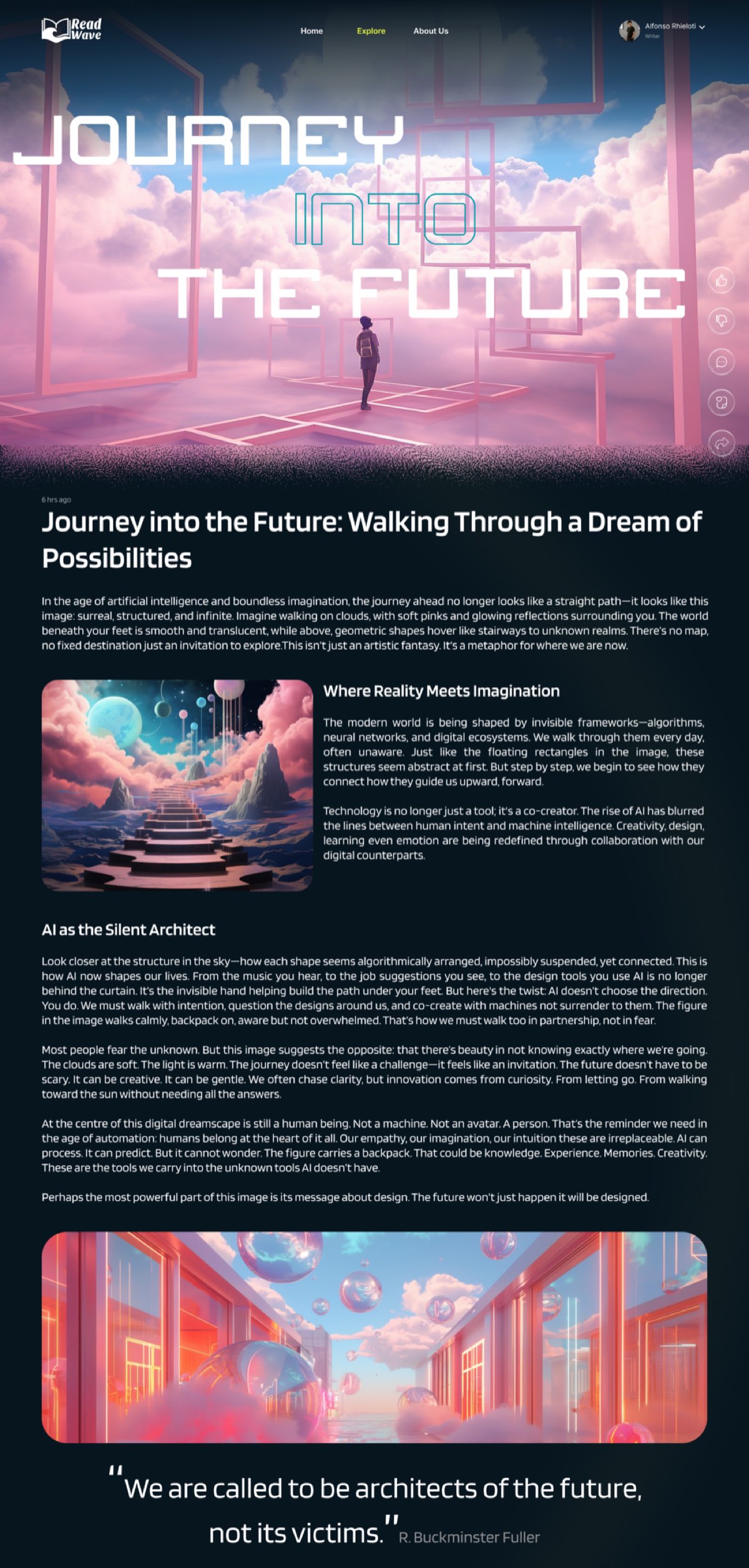 ReadWave Blog View